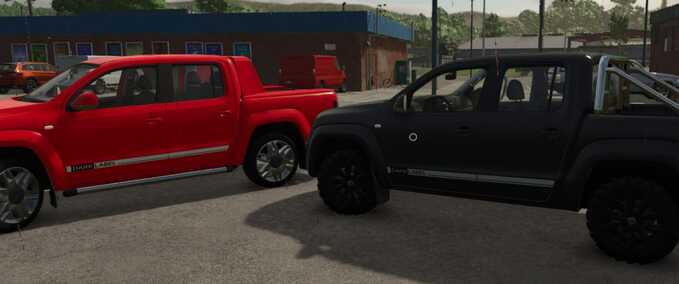 Cars Volkswagen Amarok Farming Simulator mod