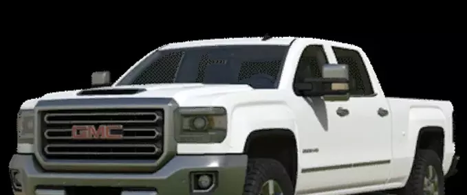 Cars 2018 GMC Sierra 2500 SLE with Small Lift Farming Simulator mod