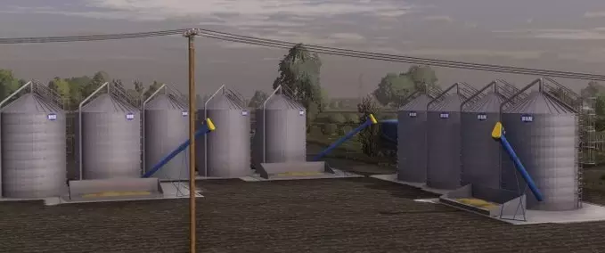 Silos Bin Pack Zdziechów Farming Simulator mod