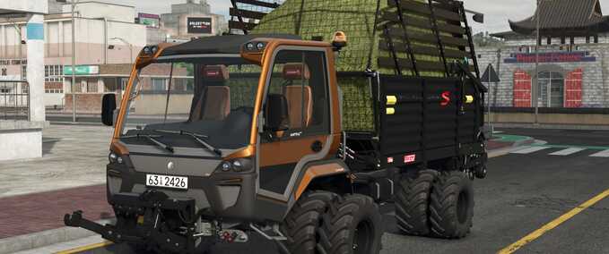 Other Vehicles Lindner Unitrac 122 Farming Simulator mod