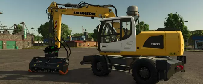 Exevators Liebherr A 920 Litronic Farming Simulator mod