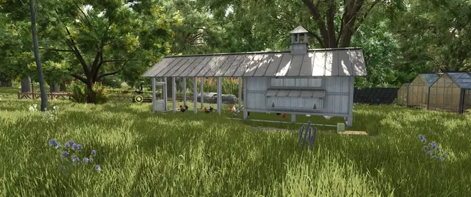 Animal Pens Eggs Box 360 Farming Simulator mod