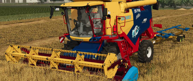 Claas Jaguar 990 & Evion 450 Dolphin Edition Mod Image