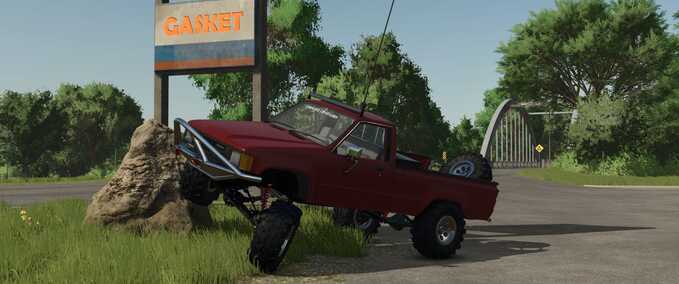 Cars 1984 Toyota Hilux Farming Simulator mod