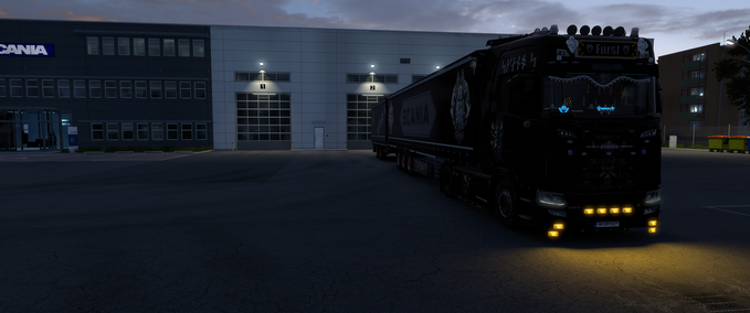 Scania Walhall Eurotruck Simulator mod