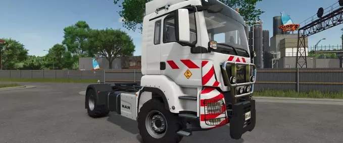 Trucks MAN TGS 18.500 Farming Simulator mod