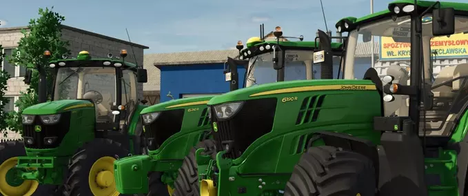 John Deere John Deere 6R Large Frame Series Farming Simulator mod