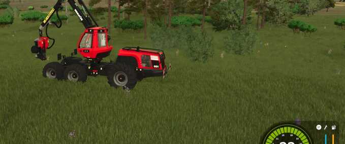 Forestry Komatsu 951 Forestry Harvester Edit Farming Simulator mod