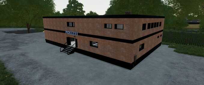 Buildings Police Station Farming Simulator mod