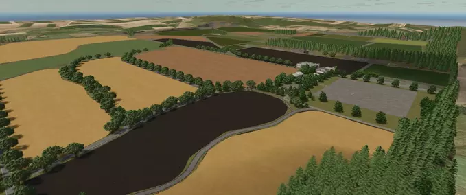 Maps Municipality of Grünfelden Farming Simulator mod