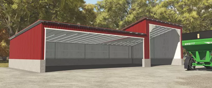 Schuppen Amerikanischer Carport Landwirtschafts Simulator mod