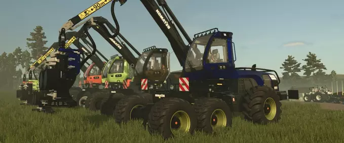 Forestry Komatsu 951 Edit Farming Simulator mod