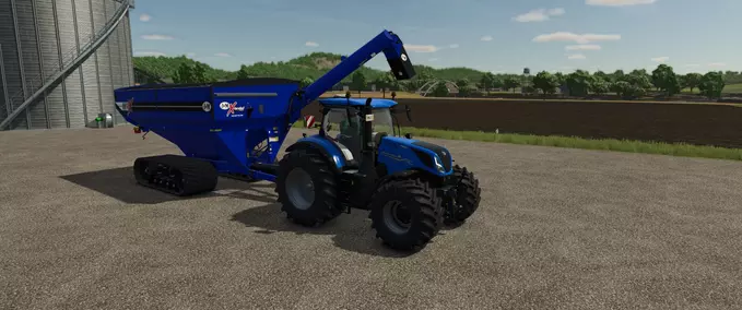 Overloader J&M X1112 Grain Cart Farming Simulator mod