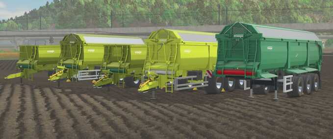 Other trailers Krampe WobbyTec Pack Farming Simulator mod