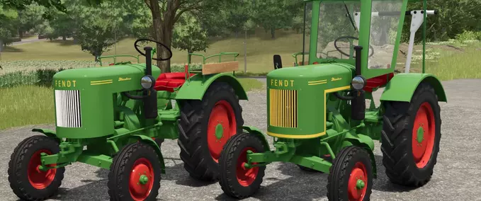 Tractors Fendt Dieselross F20H6B Farming Simulator mod