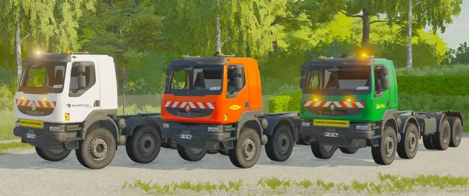 Trucks Renault Kerax Ampiroll Farming Simulator mod