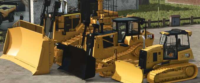 CAT Next Gen Dozers Pack Mod Image