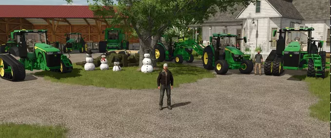 John Deere John Deere 8RT Farming Simulator mod