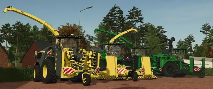 Claas John Deere 9000 Series Pack Farming Simulator mod