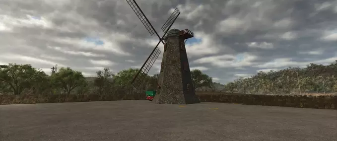 Factories Old English Windmill Farming Simulator mod