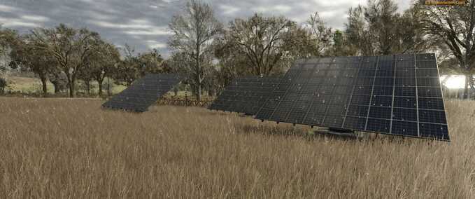 Placeable Objects Unrealistic Solar Panel Farming Simulator mod