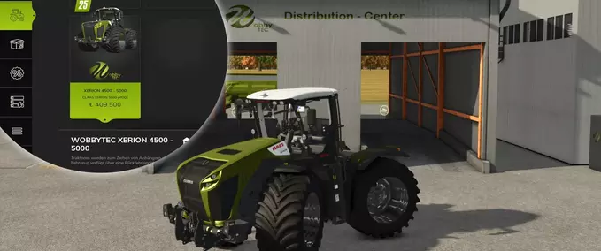 Claas CLAAS Xerion 5000 WobbyTec Farming Simulator mod