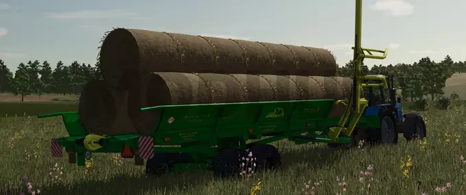 bale transport TP-10 BobruiskAgroMash Farming Simulator mod