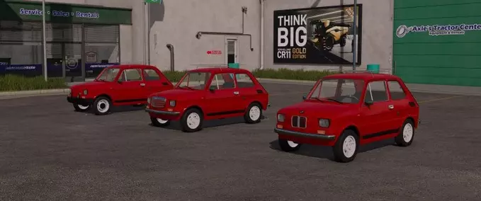 Cars Fiat 126p Farming Simulator mod