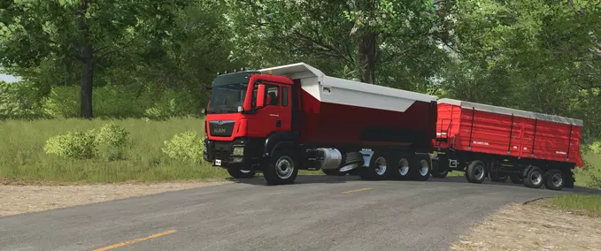 Trucks TGS 18500 Dump Truck Farming Simulator mod