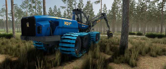 Combines & Excavators Rottne H21D Farming Simulator mod