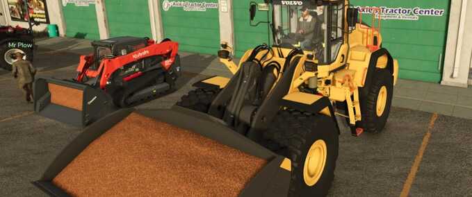 Exevators Unrealistic Wheel Loader Bucket Farming Simulator mod