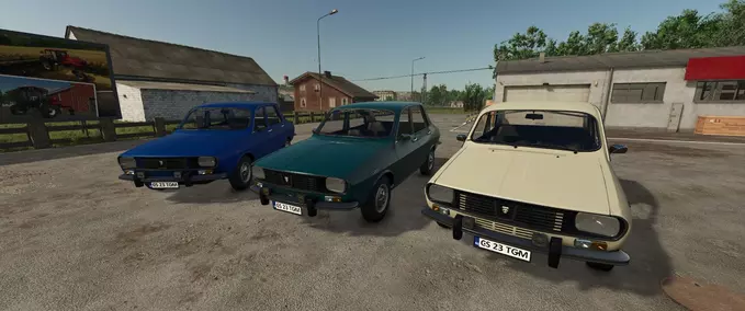 Cars Dacia 1300 Farming Simulator mod