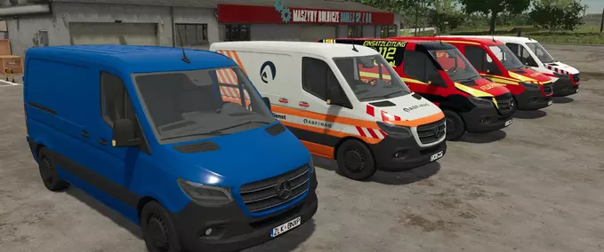 2018 Mercedes-Benz Sprinter Pack Mod Image