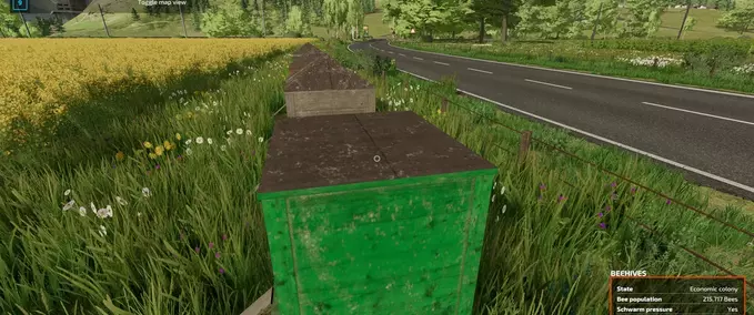 Addons Bees Revamp Farming Simulator mod