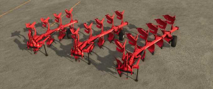 Ploughs Akpil KM180 Plough Farming Simulator mod