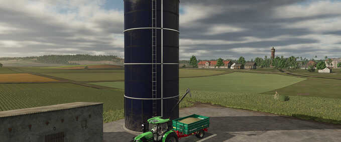 Animal Pens Blue Silo Farming Simulator mod