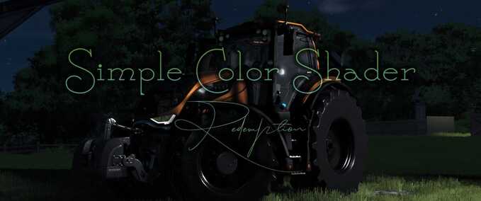 Gameplay Simple Color Shader Farming Simulator mod