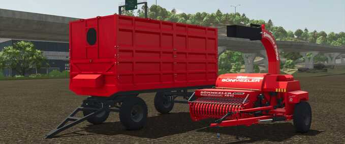 Mower Sonmezler 2000 Haymaker and Thresher Trailer Farming Simulator mod