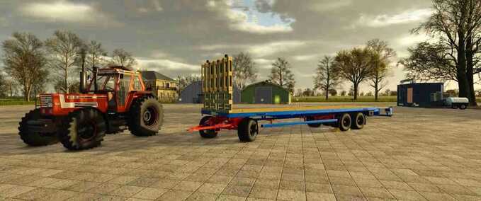 bale transport DPW 180 Long Timber Farming Simulator mod