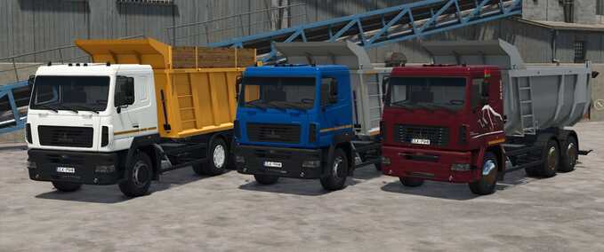 Trucks MAZ-6501 Dump Truck Farming Simulator mod