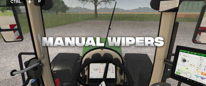 Scripts Manual Wipers Farming Simulator mod