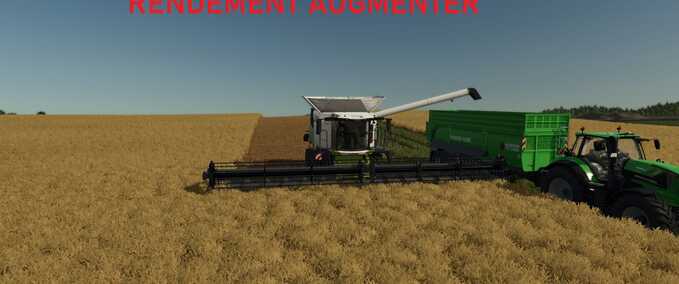 Gameplay Field Yield Multiplier Farming Simulator mod