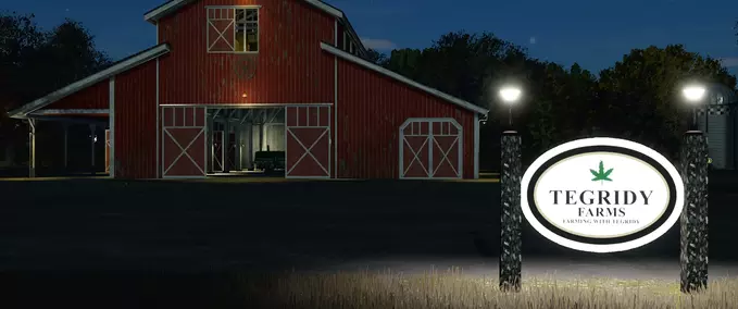 Decoration Tegridy Farm Sign Farming Simulator mod