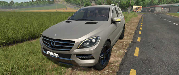 Cars Mercedes Benz ML 350 Farming Simulator mod