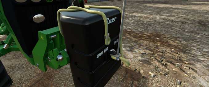 weights Suer 800kg Weight Farming Simulator mod