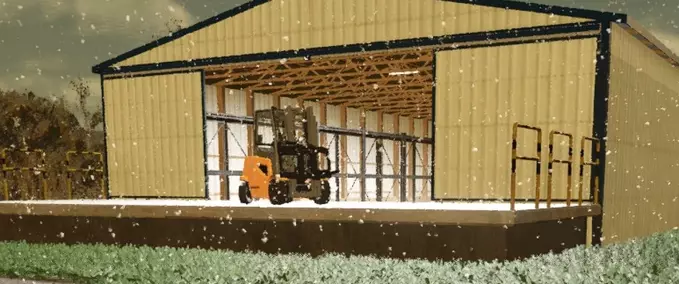 Buildings Storage Depot Farming Simulator mod