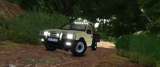 Cars Opel Campo / Isuzu Faster Pickup 1997 Farming Simulator mod