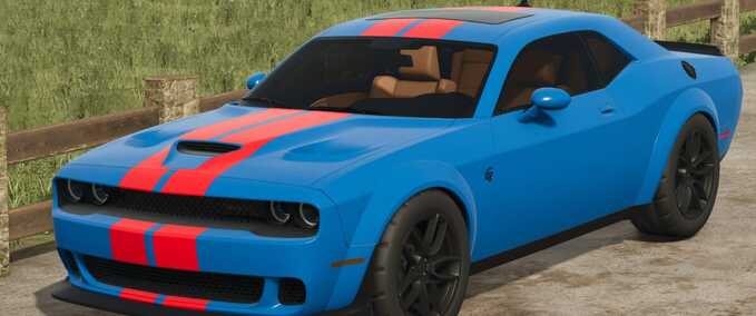 Cars 2020 Dodge Challenger Widebody Farming Simulator mod