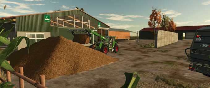 Placeable Objects Manure Pile Without Walls Farming Simulator mod