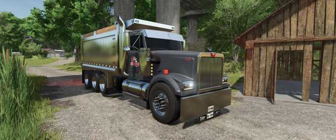 Trucks 1990 Western Star 4964 Tri Axle Farming Simulator mod